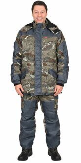 Костюм "ГОРКА" зимний: куртка дл., брюки (тк.CROWN-230) КМФ "Питон"  109065